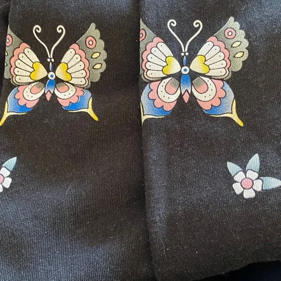 Wildfox Cotton Stretch Stretch Waistband Print Sides Sweatpants NWT - Picture 14 of 16